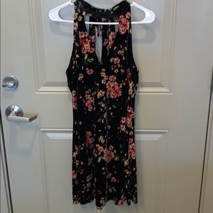 Lush Velvet Floral Dress
